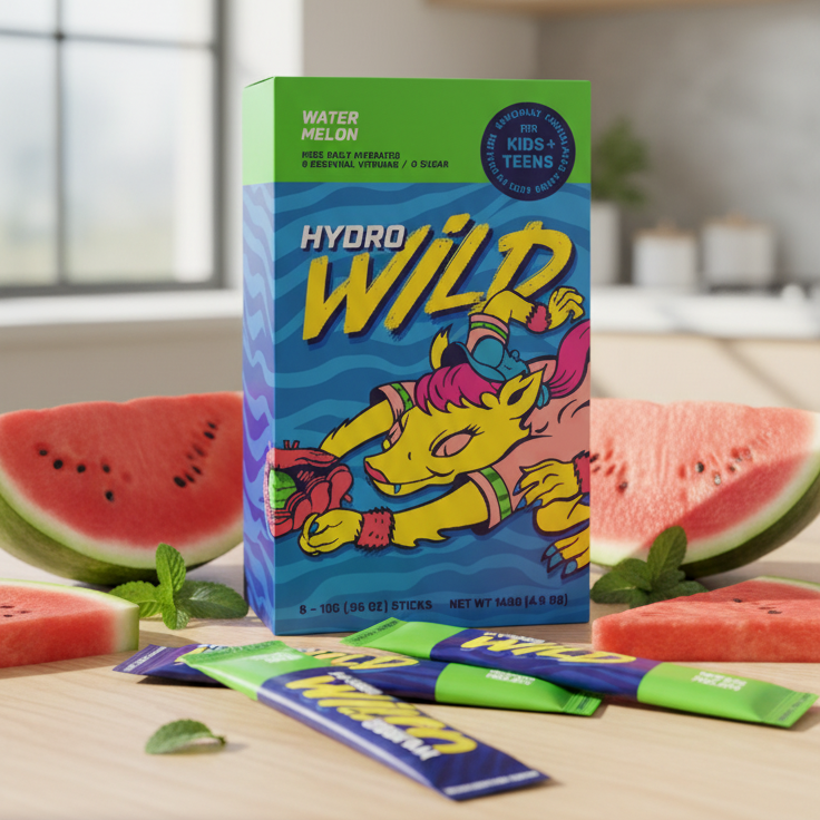Kid's Daily Hydration Drink Mix - Watermelon