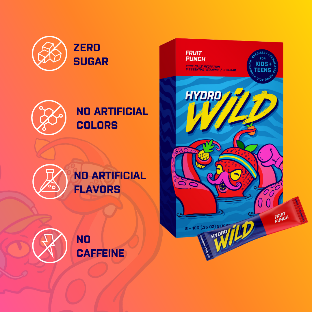 Kid's Daily Hydration Drink Mix - Fruit Punch